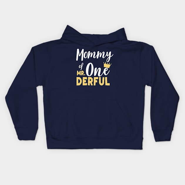 Mommy One Derful Kids Hoodie by Rizaldiuk